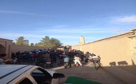 برگزاری همایش دوچرخه سواری در دیارکهن فهرج+تصویر