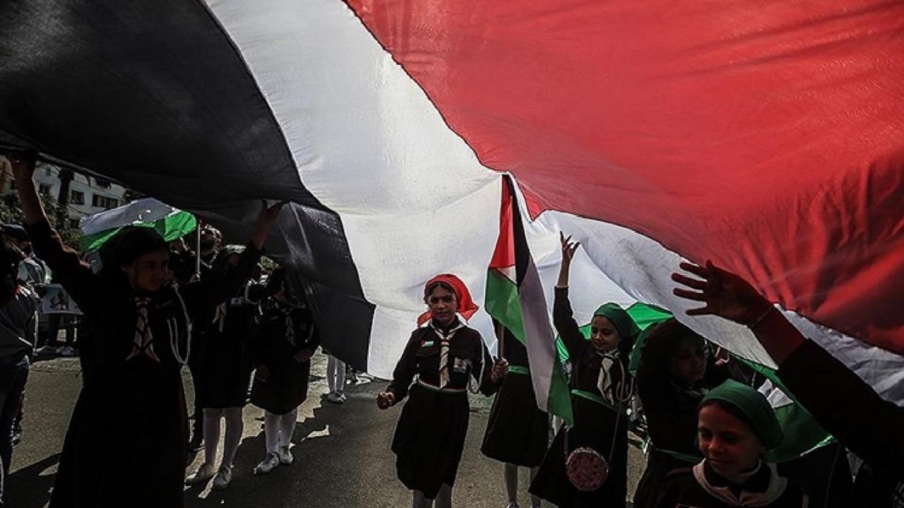 برگزاری مراسم روز زمین فلسطینی‌ها در لبنان