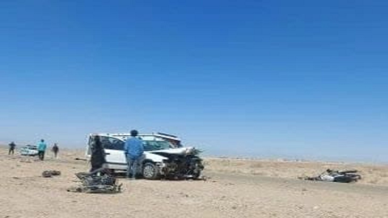 ۲ کشته در حادثه رانندگی محور طبس - خرو