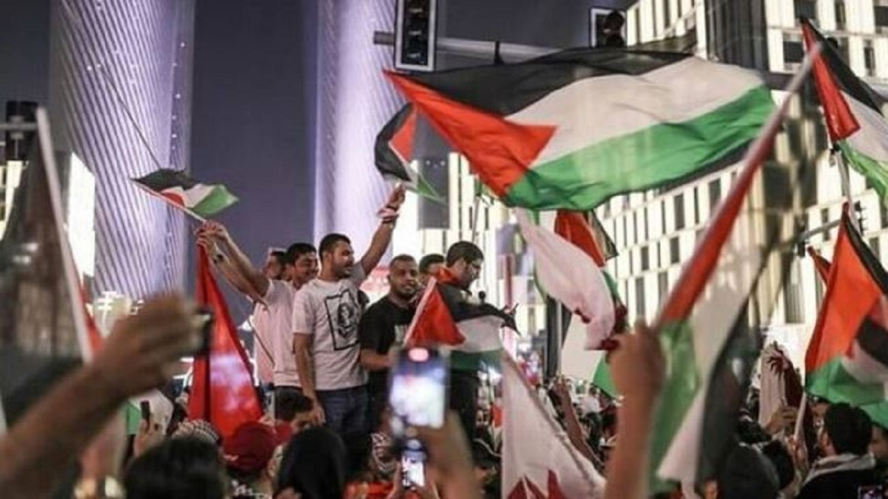 حمله نظامیان صهیونیست به تماشاگران فلسطینی فوتبال
