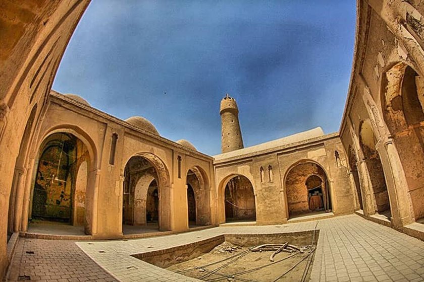 مسجدی باستاتی در شهر یزد + فیلم