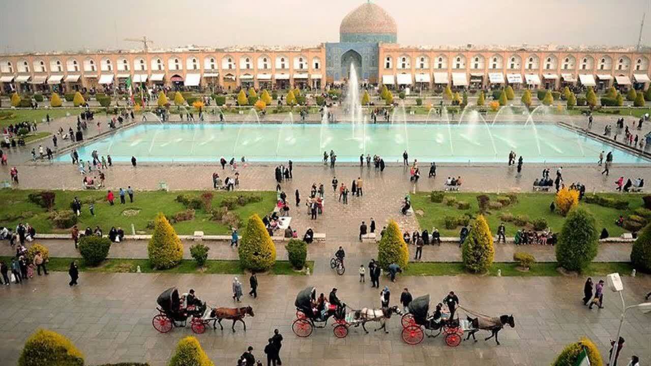 ورود بیش از ۹ میلیون گردشگر نوروزی به اصفهان