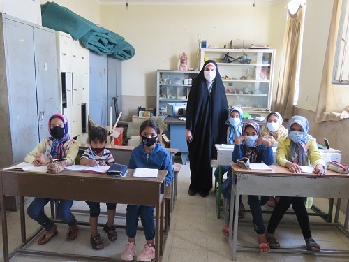 حضور دانشجو معلمان جهادگر همدانی در مناطق محروم اسدآباد