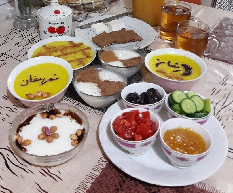 سفره افطار