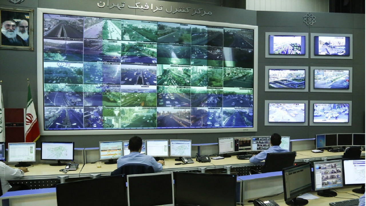 وضعیت ترافیکی معابر بزرگراهی تهران در اولین روز بعد از تعطیلات نوروزی