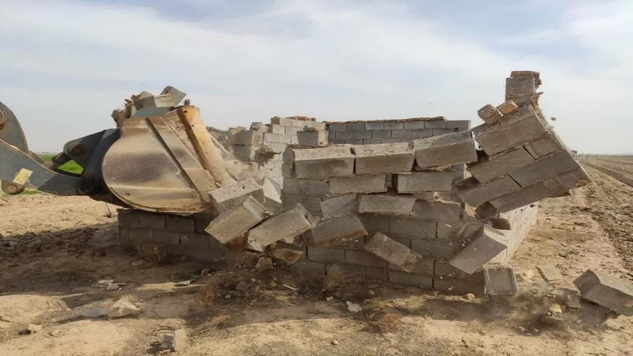 قلع و قمع ۳۶ مورد تغییر کاربری غیر مجاز در بویین زهرا