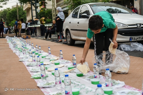 سفره افطار