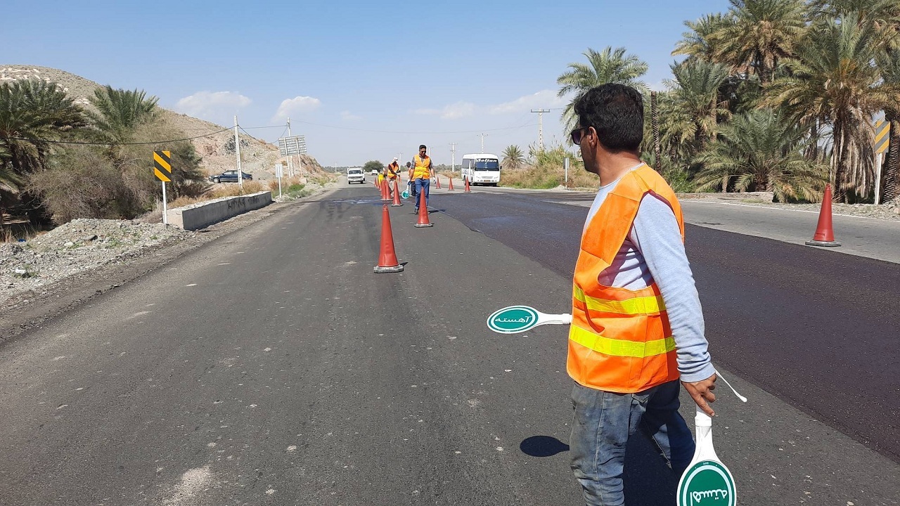ادامه فعالیت گشت های راهداری جنوب کرمان