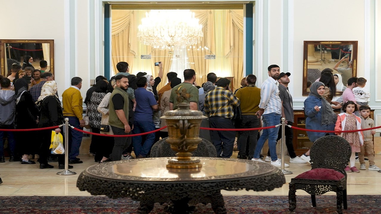 ثبت یک میلیون بازدید از مجموعه سعدآباد در نوروز ۱۴۰۲ + نمودار
