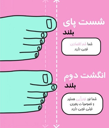 بلندی انگشتان