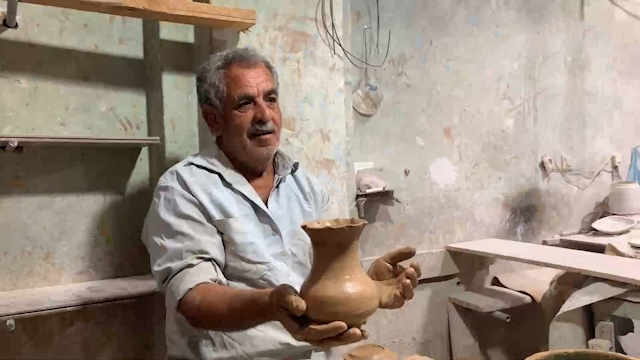 جلوه‌هایی از هنر سفالگری در یزد + فیلم