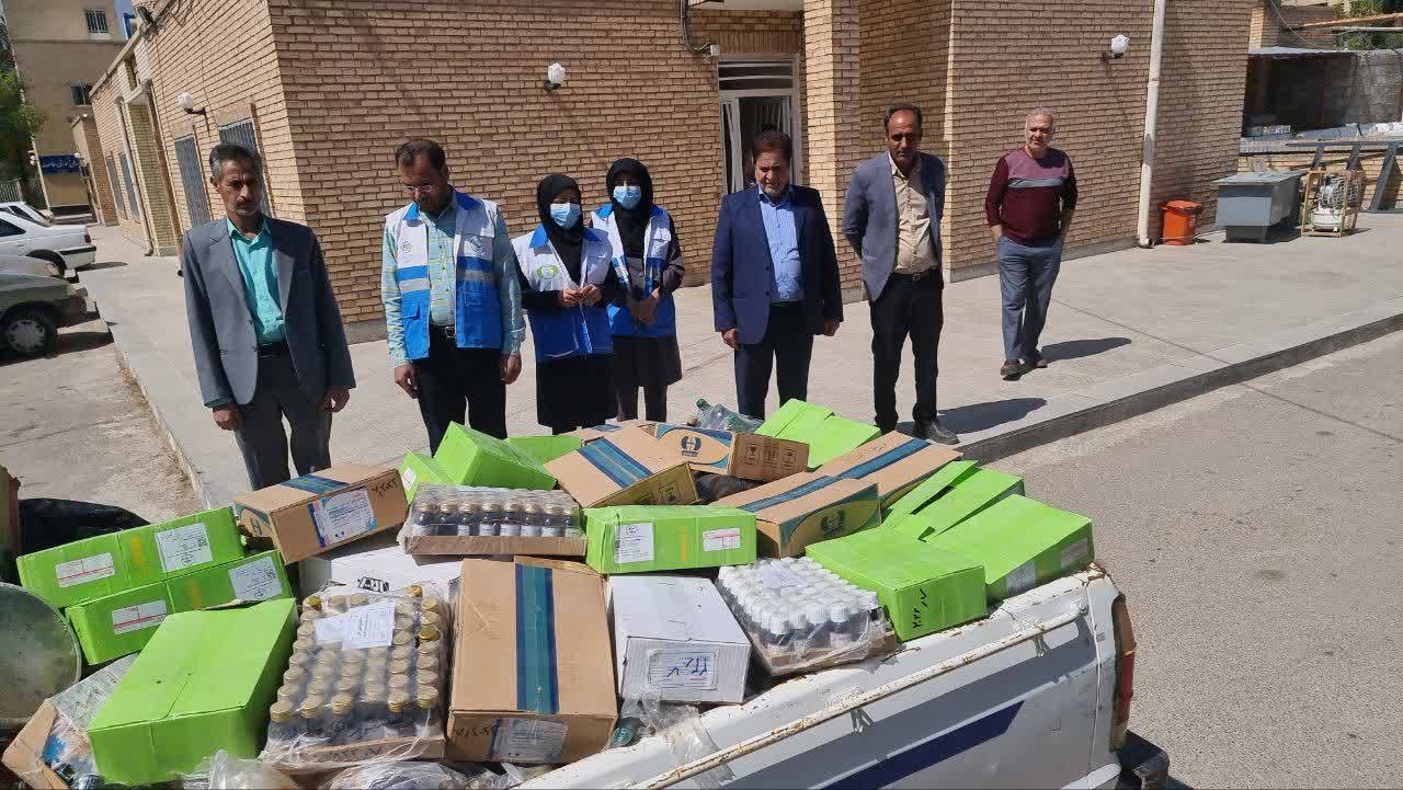 معدوم سازی ۲ تُن مواد غذایی فاسد و غیرقابل مصرف