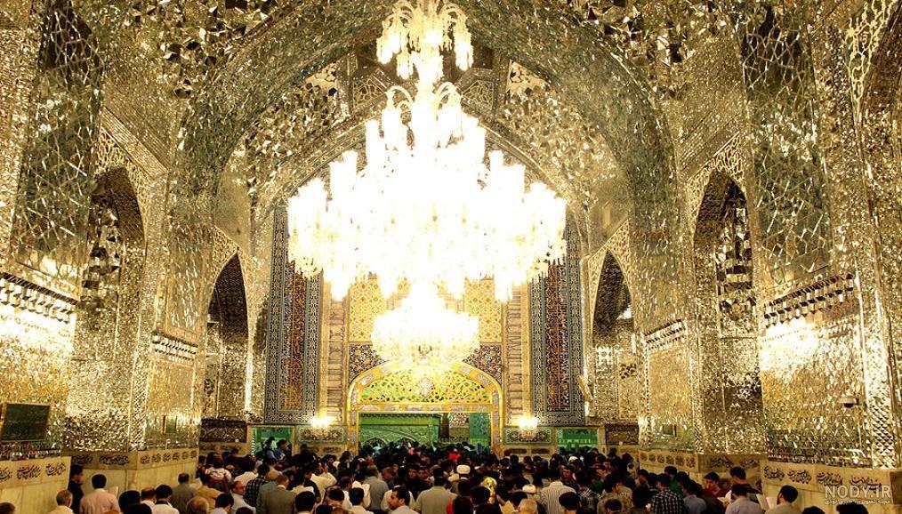 ریسه&zwnj;های نور در حرم شمس&zwnj;الشموس
