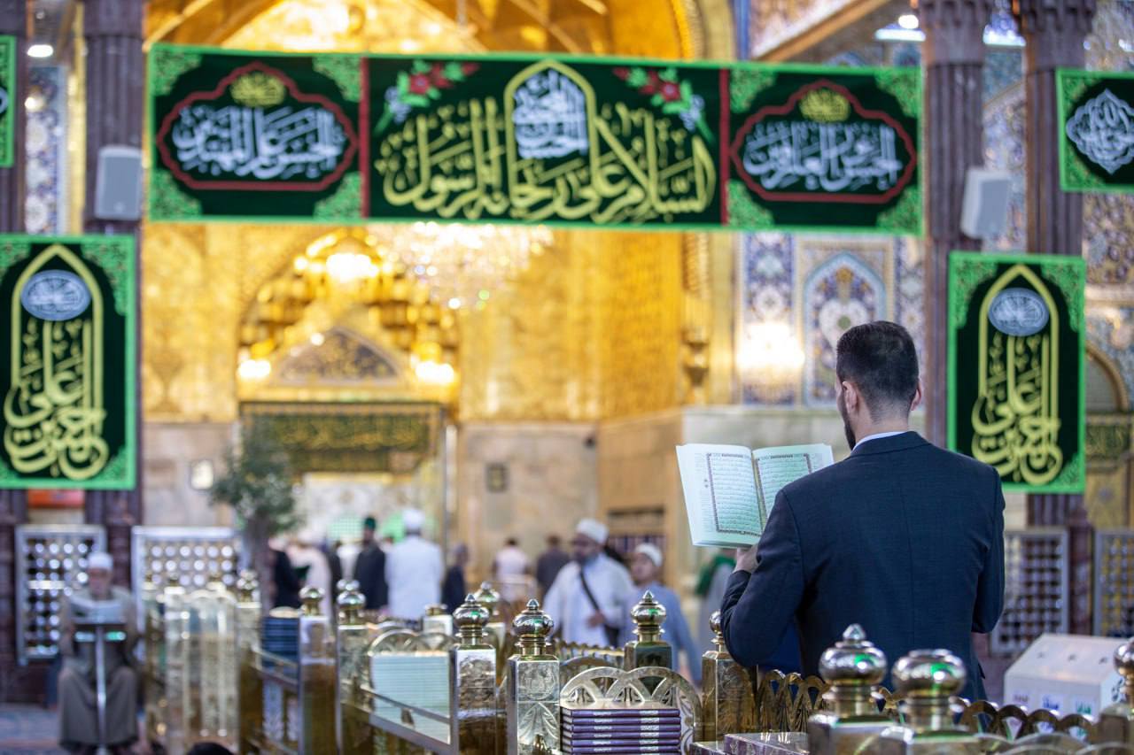 کربلا در آستانه میلاد کریم اهل بیت(ع)+تصاویر