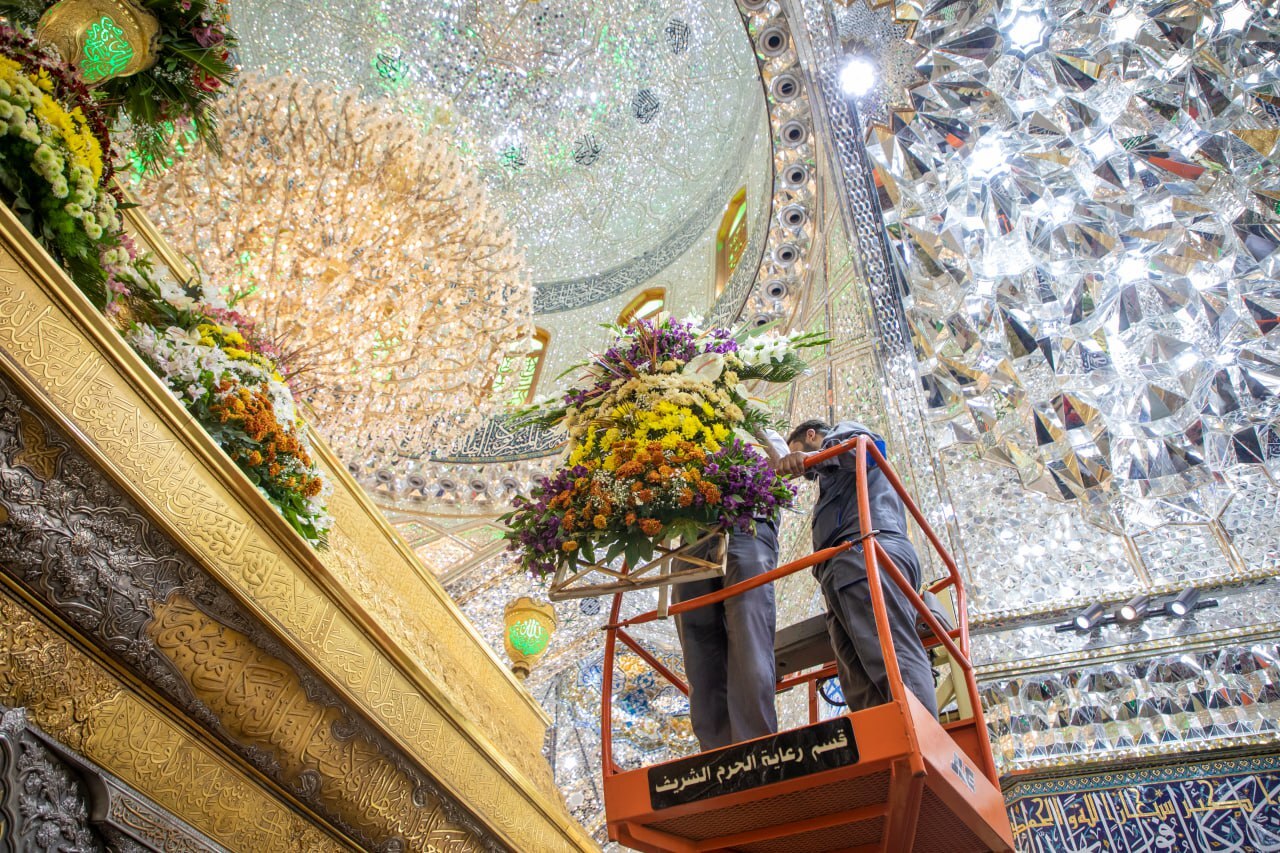 کربلا در آستانه میلاد کریم اهل بیت(ع)+تصاویر
