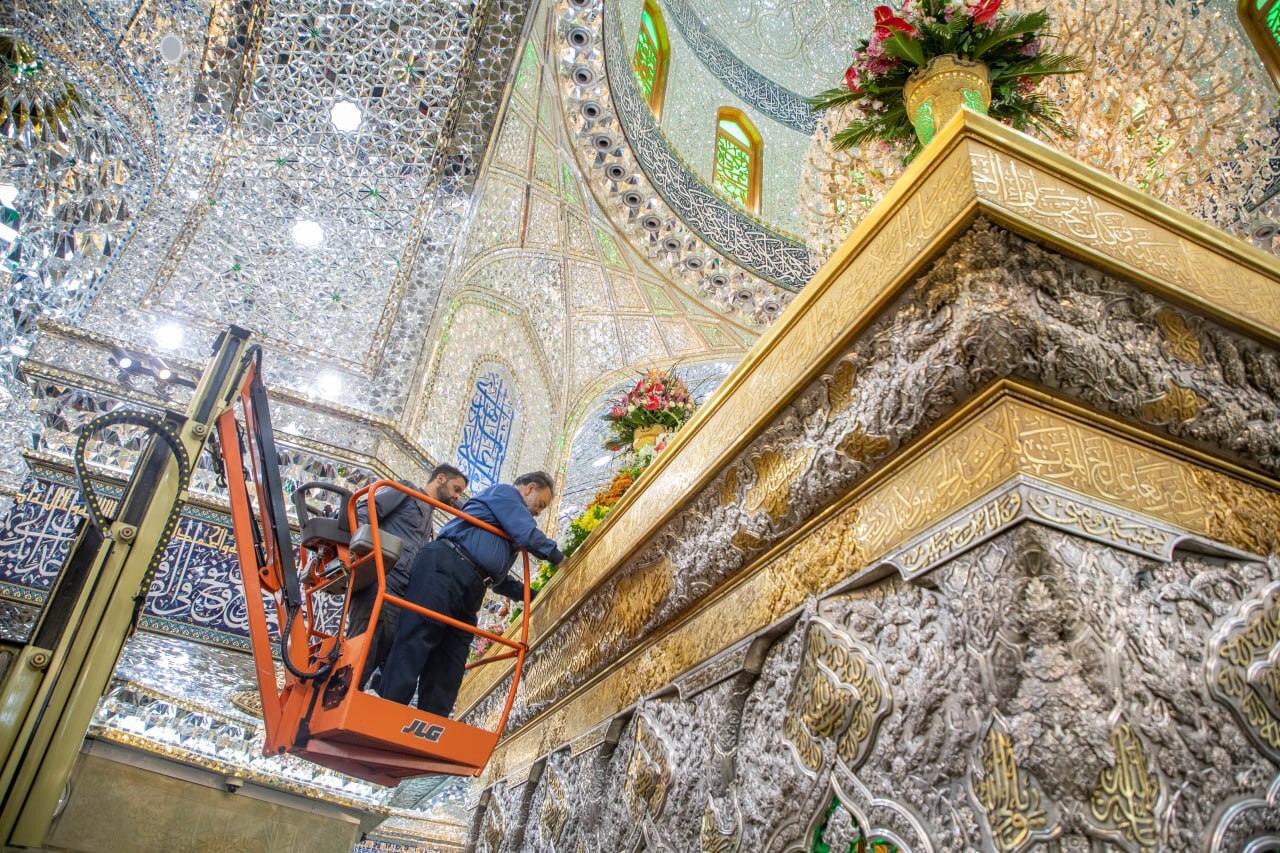 کربلا در آستانه میلاد کریم اهل بیت(ع)+تصاویر