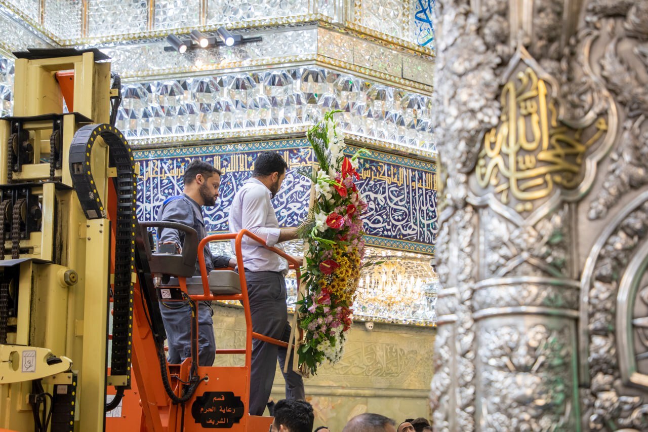 کربلا در آستانه میلاد کریم اهل بیت(ع)+تصاویر