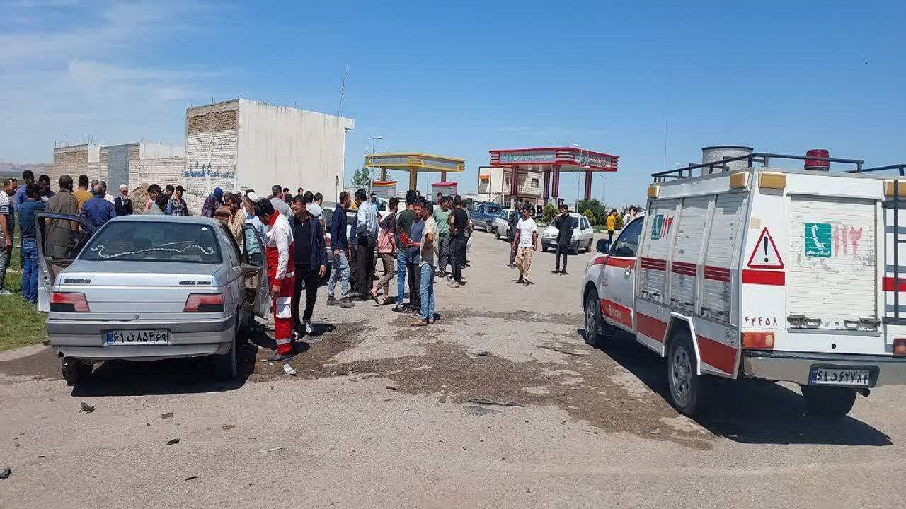 تصادف مرگبار دو خودرو در کلاله /۲ نفر جان باختند