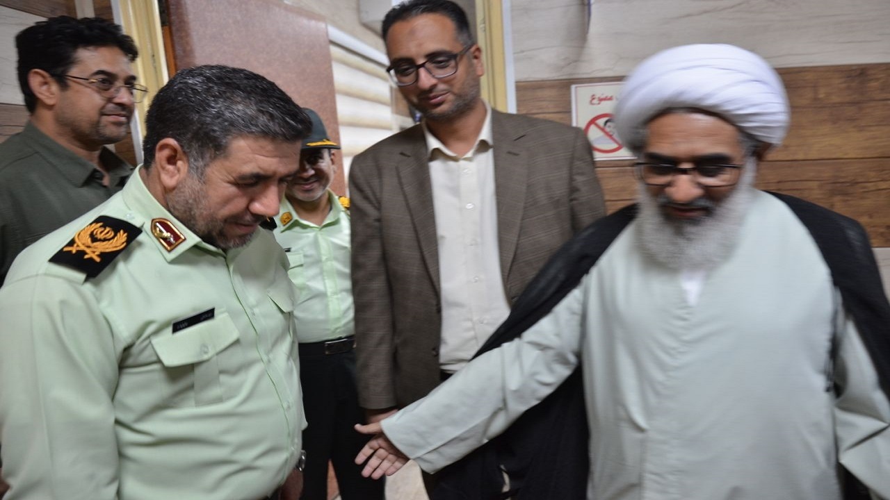 دیدار فرمانده انتظامی استان با امام جمعه شهرستان  زابل