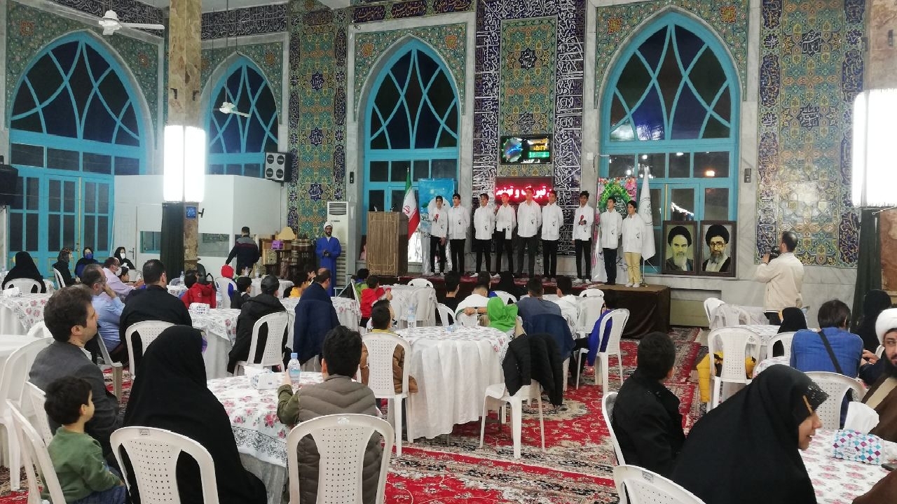 جشن میلاد کریم اهل بیت در مهدیه رشت