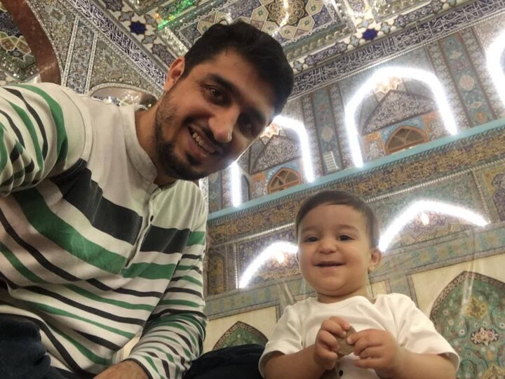 شهید مهقانی و فرزندش