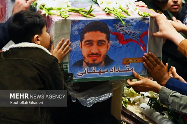 پیکر شهید مهقانی