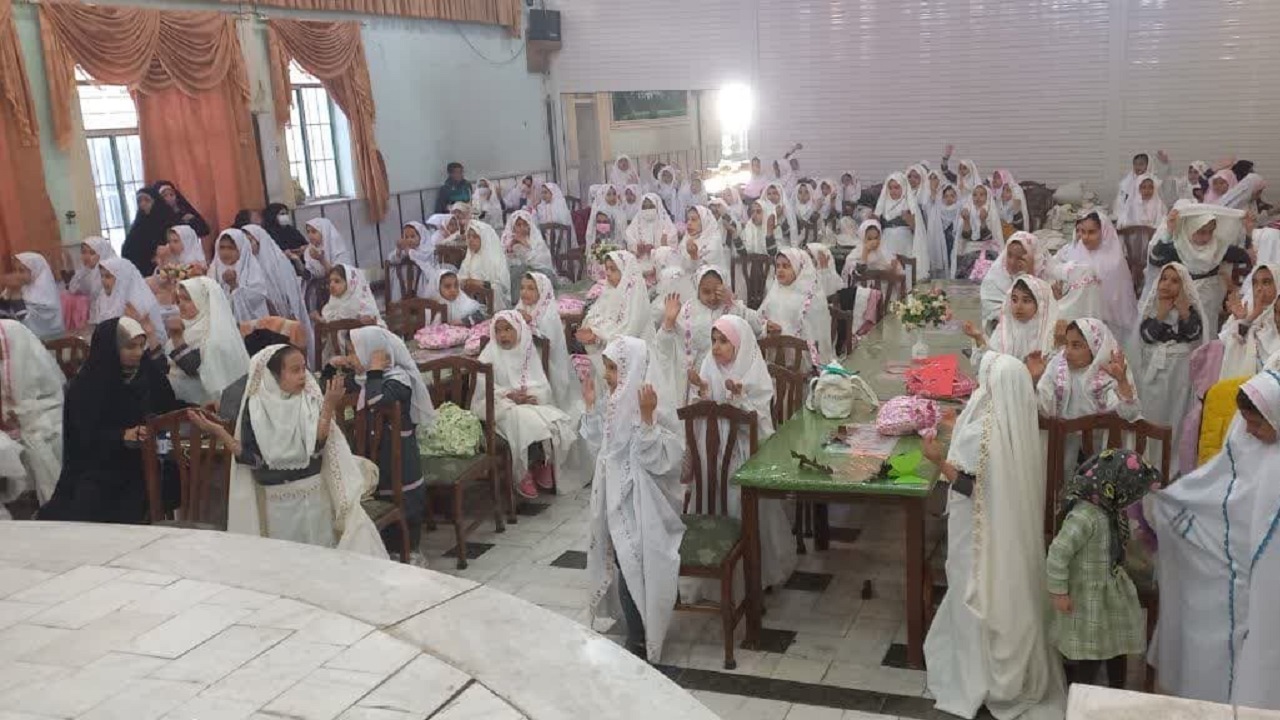جشن دختران روزه اولی شهرستان آشتیان