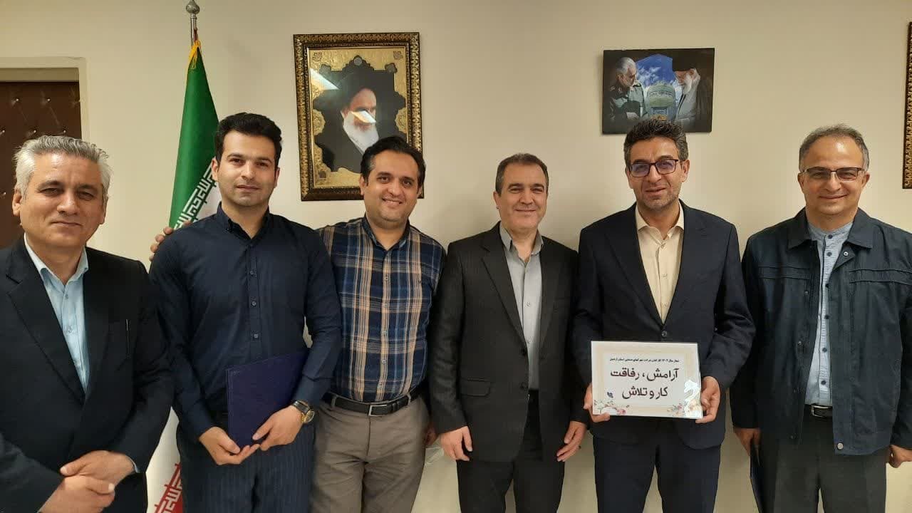 شعار سال ۱۴۰۲ شرکت شهرک‌های صنعتی اردبیل رونمایی شد
