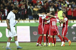 لیگ برتر فوتبال/ پرسپولیس تهران ۳ - ملوان بندرانزلی ۰