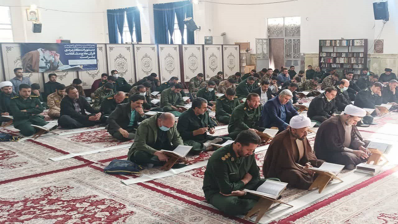 برگزاری محفل انس با قرآن کریم در آستان مقدس امامزاده عقیل (ع) + فیلم