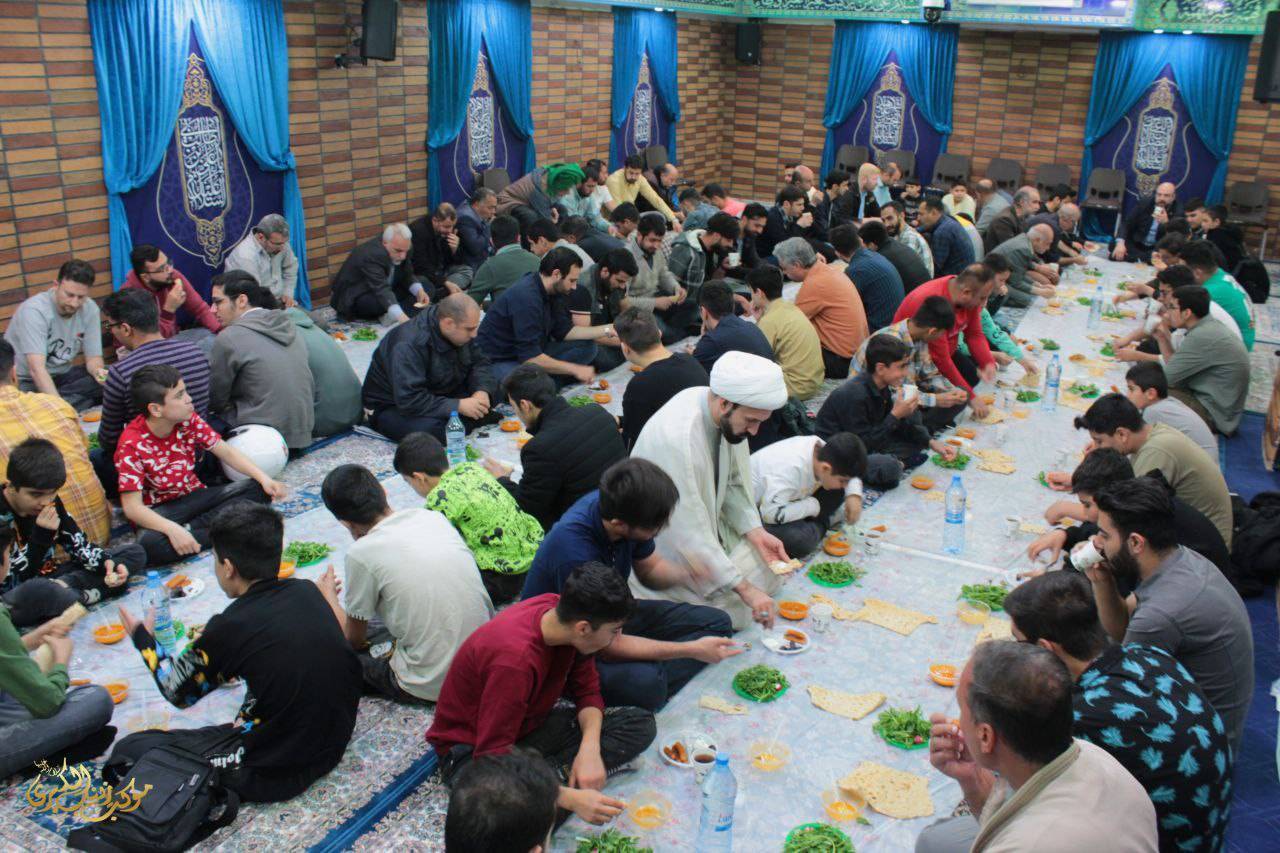 مراسم افطاری