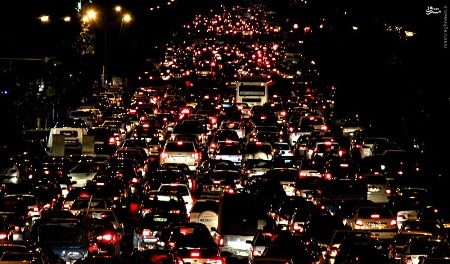 ترافیک در محورهای مواصلاتی البرز