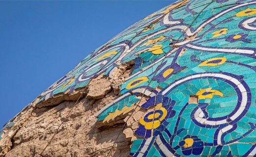 گنجینه کاشی&zwnj;کاری اصفهان در آستانه ویرانی