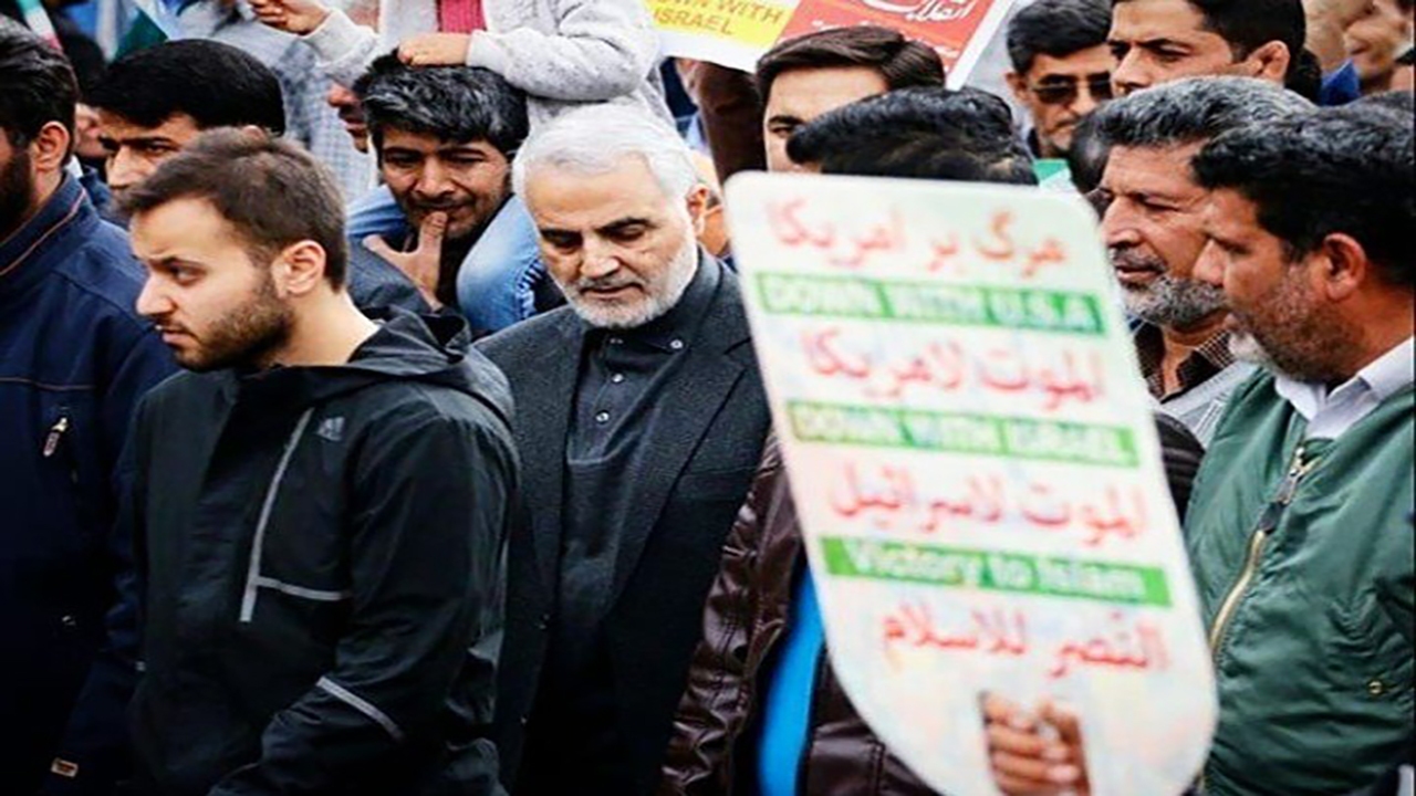 پسر حاج قاسم برای پدر نوشت+ تصاویر