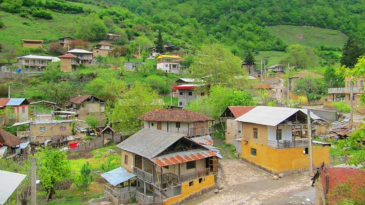 طبیعت چشم نواز روستای چینو + فیلم
