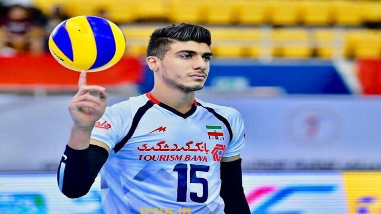 صعود والیبالیست مشهدی به فینال مسابقات فنلاند