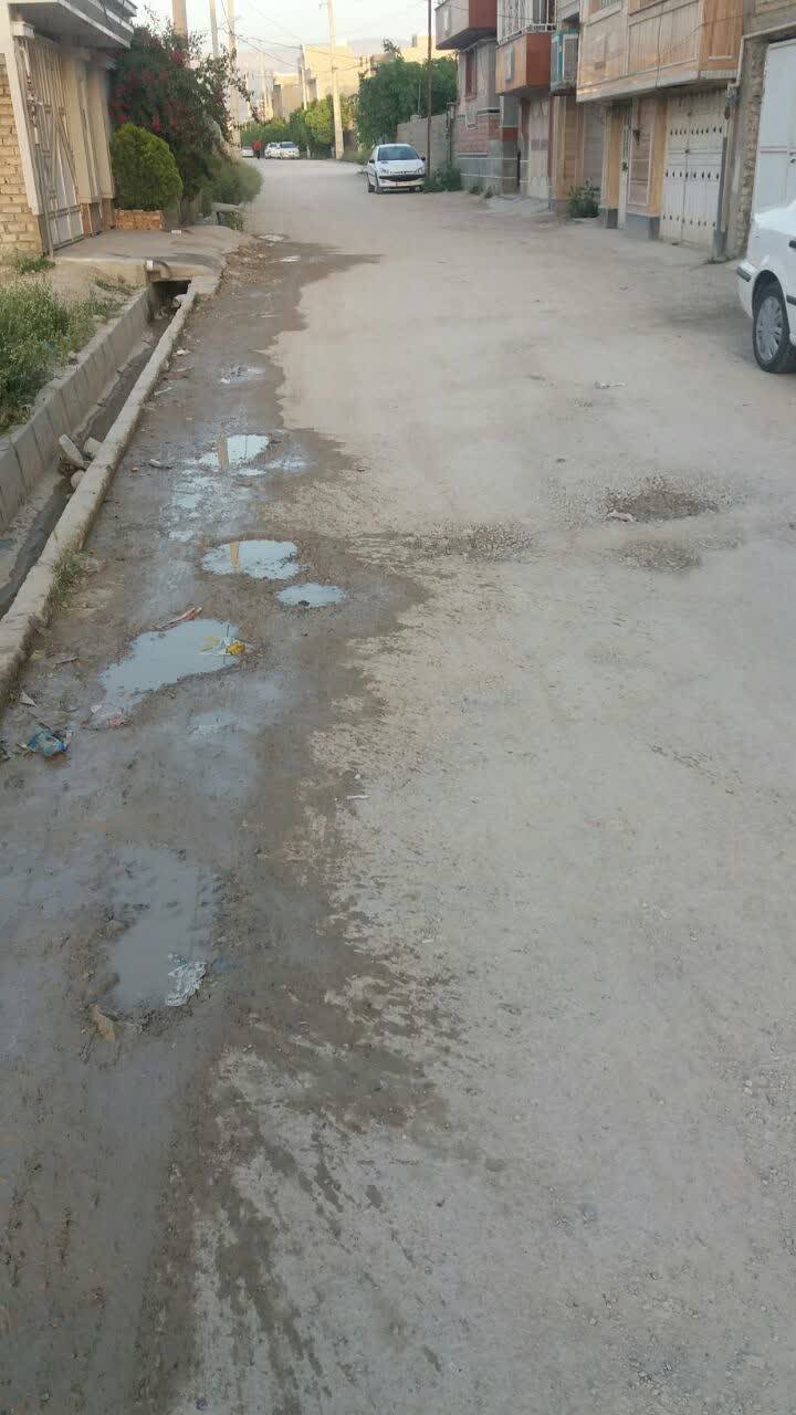 روکش فرسوده آسفالت