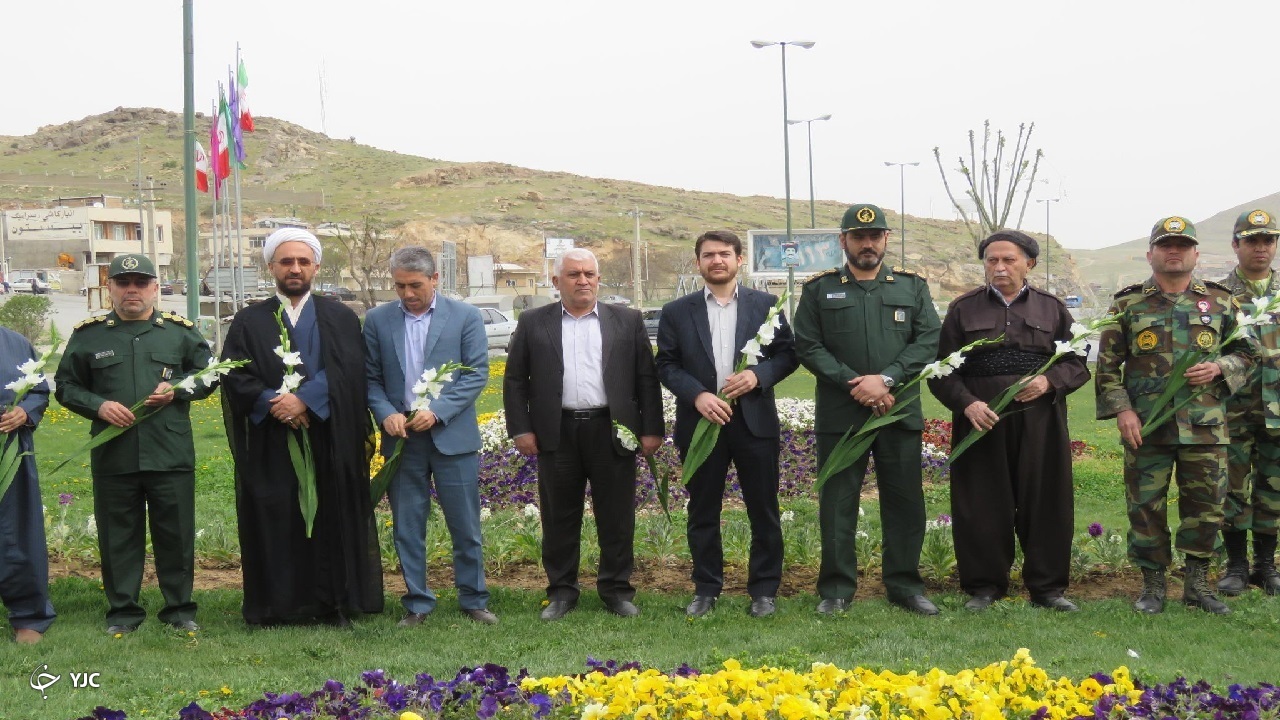 برگزاری آیین بزرگداشت سالروز شهادت سپهبد صیاد شیرازی در مهاباد