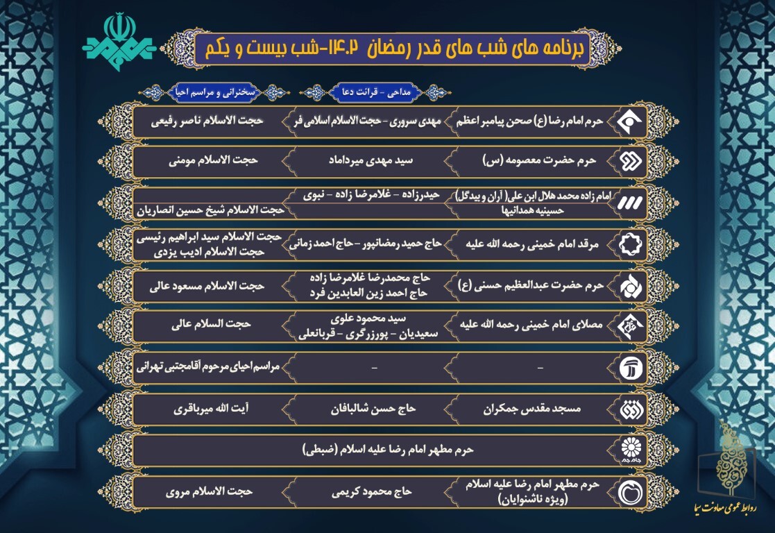شب قدر بیست و یکم
