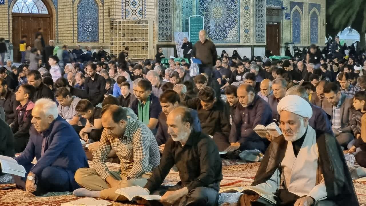 برگزاری مراسم شب قدر در خراسان جنوبی + تصاویر