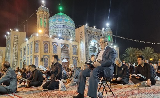 برگزاری مراسم شب قدر در خراسان جنوبی + تصاویر