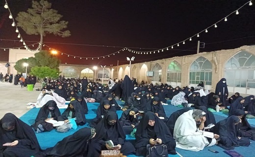 برگزاری مراسم شب قدر در خراسان جنوبی + تصاویر