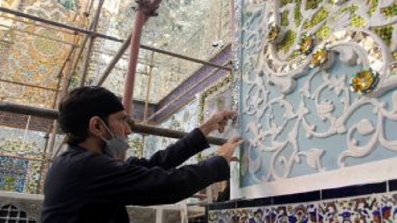 اجرای فاز سوم مرمت آستان مقدس امامزاده‌حسین (ع)