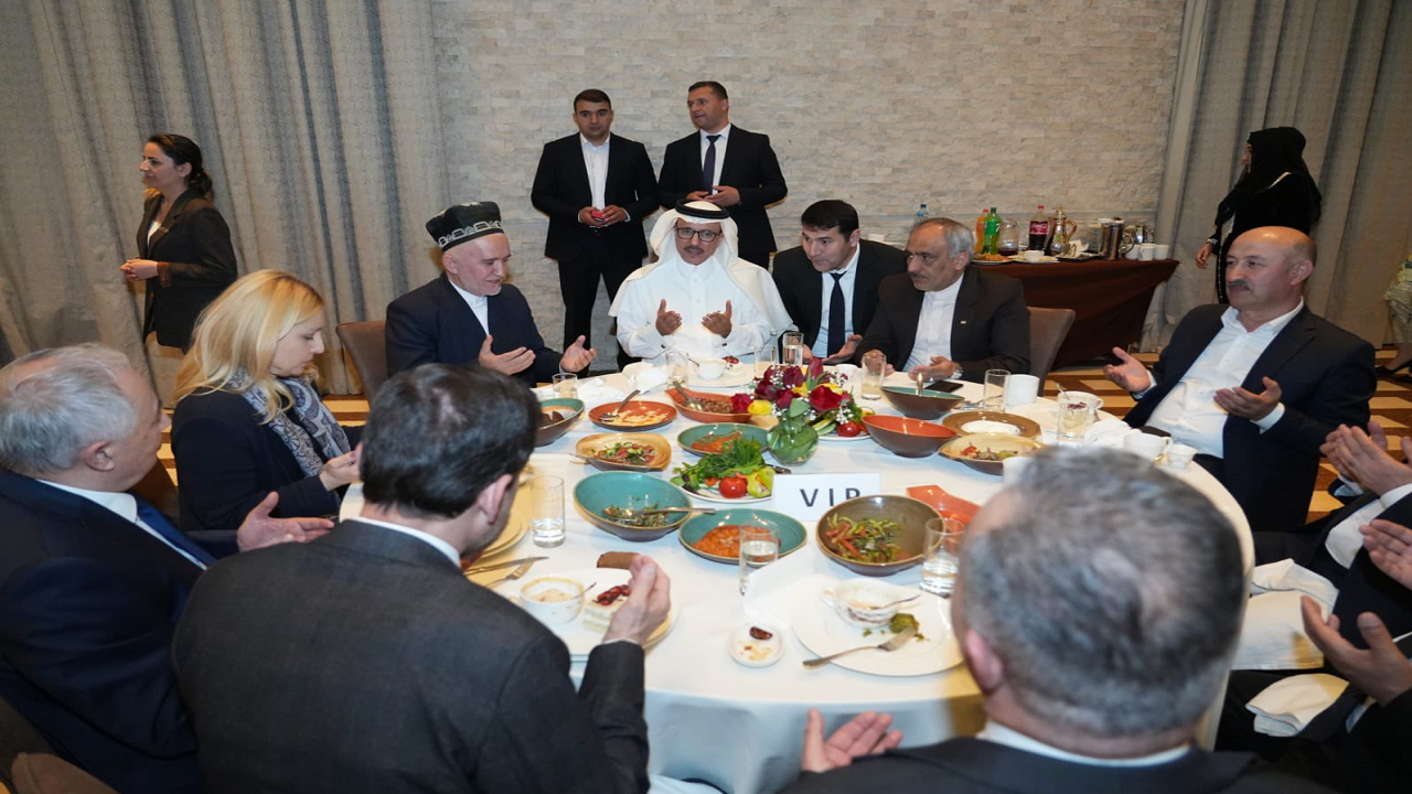 حضور سفیر کشورمان در ضیافت افطار سفارت عربستان در تاجیکستان