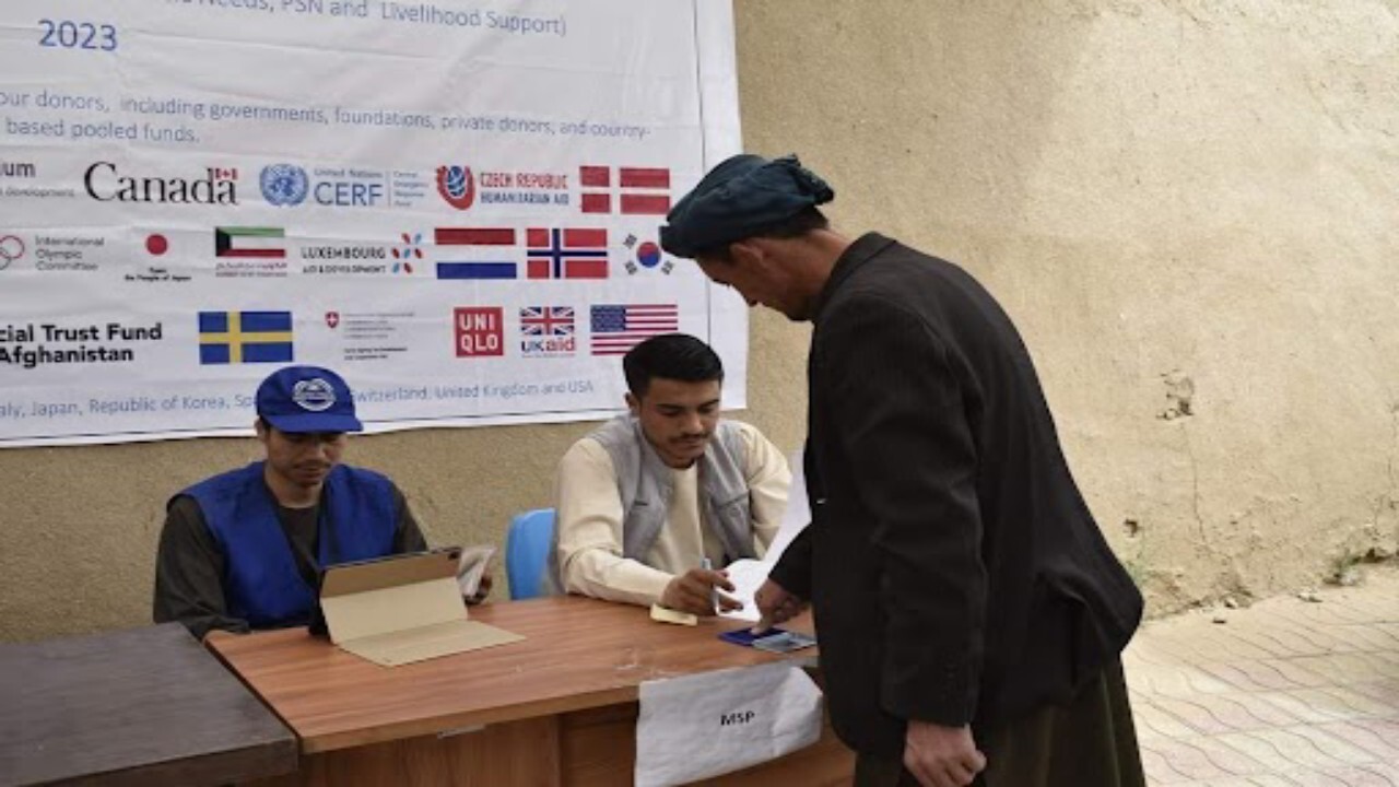 سازمان ملل بیش از ۳۵ میلیون افغانی به نیازمندان در جوزجان کمک کرد
