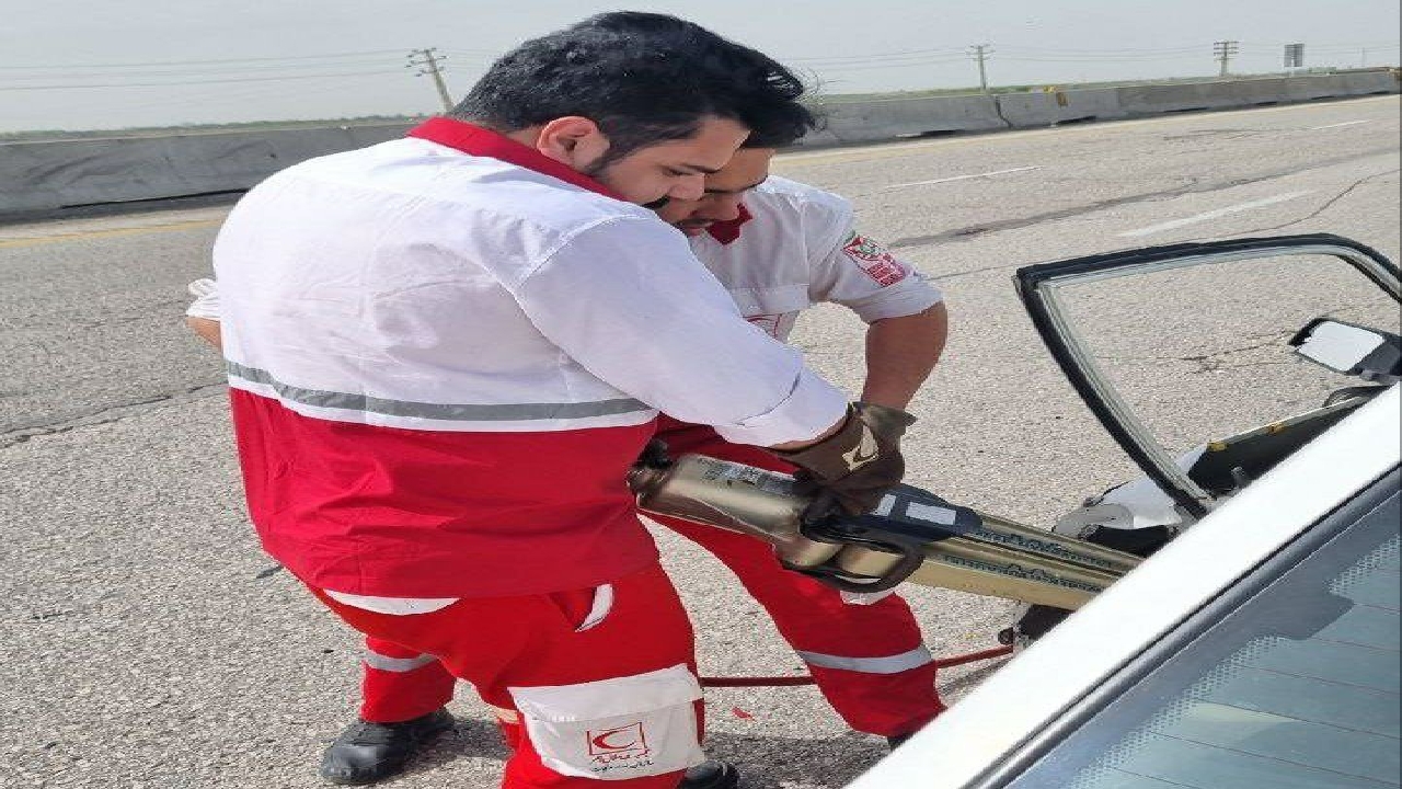 یک فوتی در حادثه رانندگی در اتوبان قزوین - زنجان