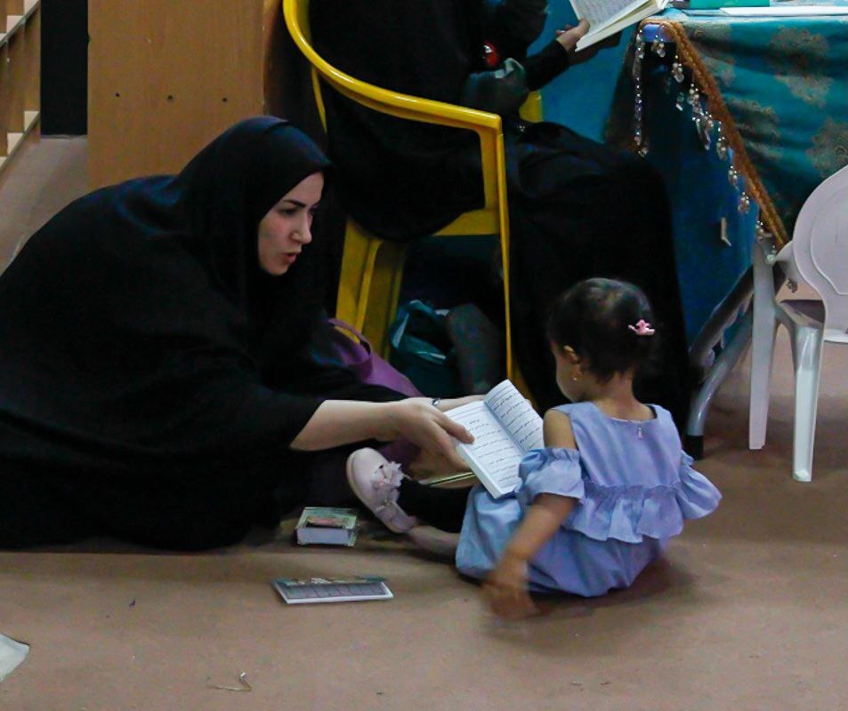 حضور کودکان در مراسم احیا