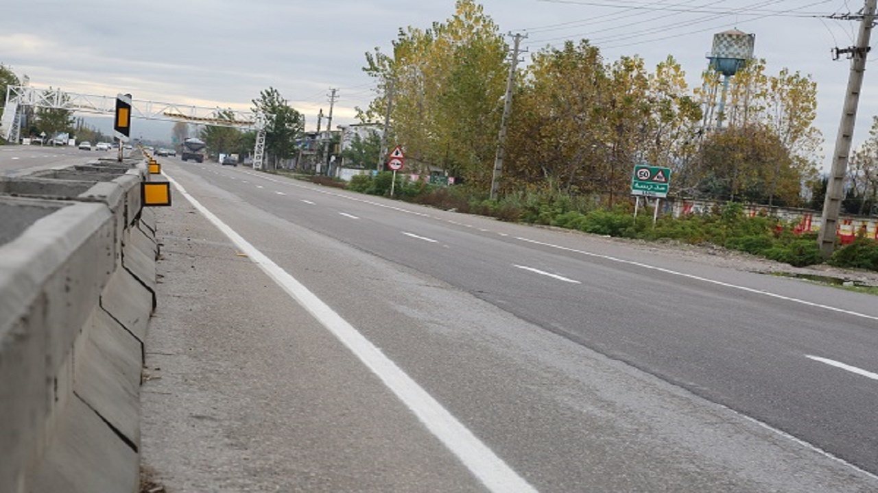 اقدامات گسترده ایمن سازی در جاده‌های مازندران
