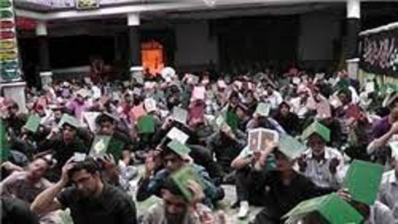پوشش زنده مراسم احیای شب ۲۱ رمضان از شبکه دنا