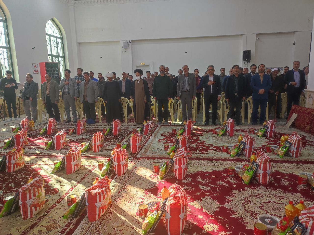 برگزاری رزمایش مواسات و همدلی در‌محمدشهر
